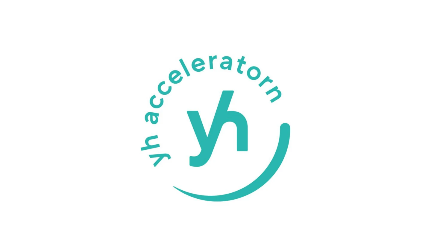 Logotyp med texten ”yh accelerat­orn”.