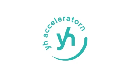 Logotyp med texten ”yh accelerat­orn”.