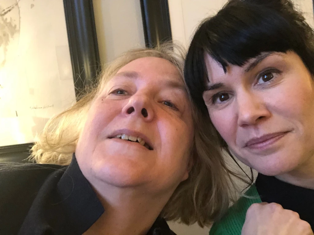 Caroline Åberg och Jenny Ek Wrobel