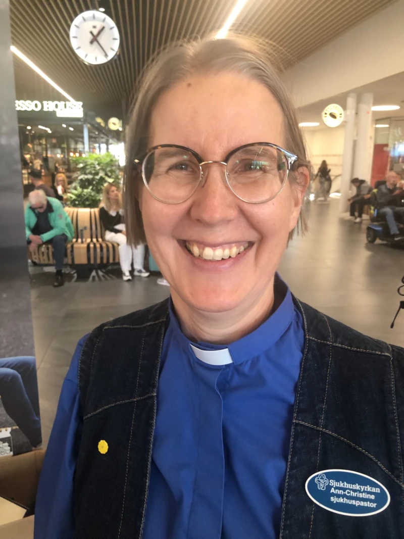Ann-Christine Lindholm, präst i GA-kyrkan