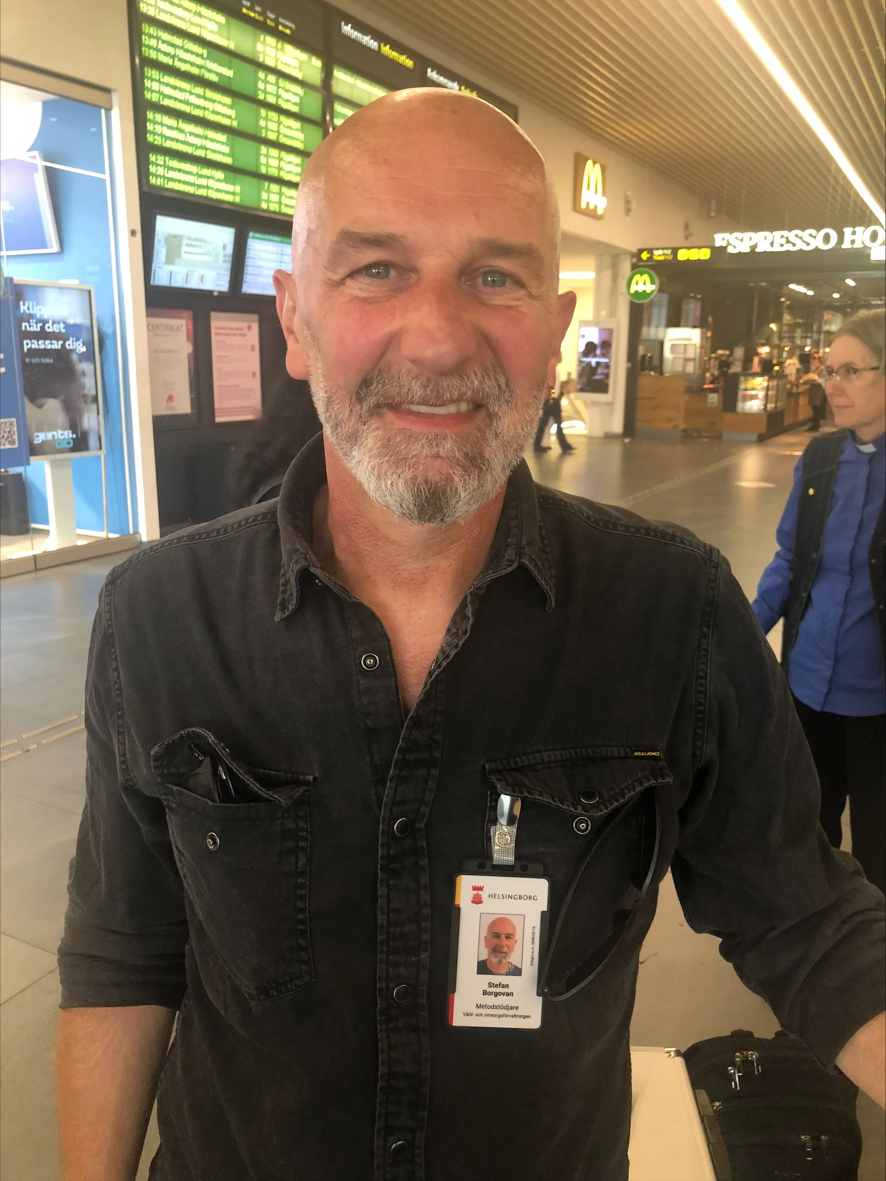 Stefan Bogdovan, metodstödjare på vård- och omsorgsförvaltningen