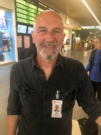 Stefan Bogdovan, metodstödjare på vård- och omsorgsförvaltningen