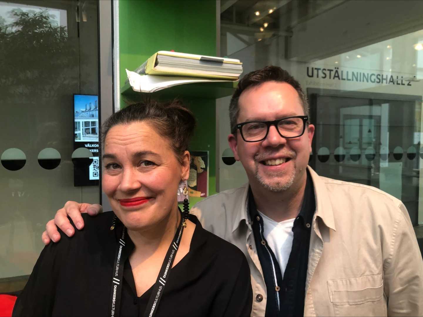 Körledarna Hanna Forsberg och Jonas Engström