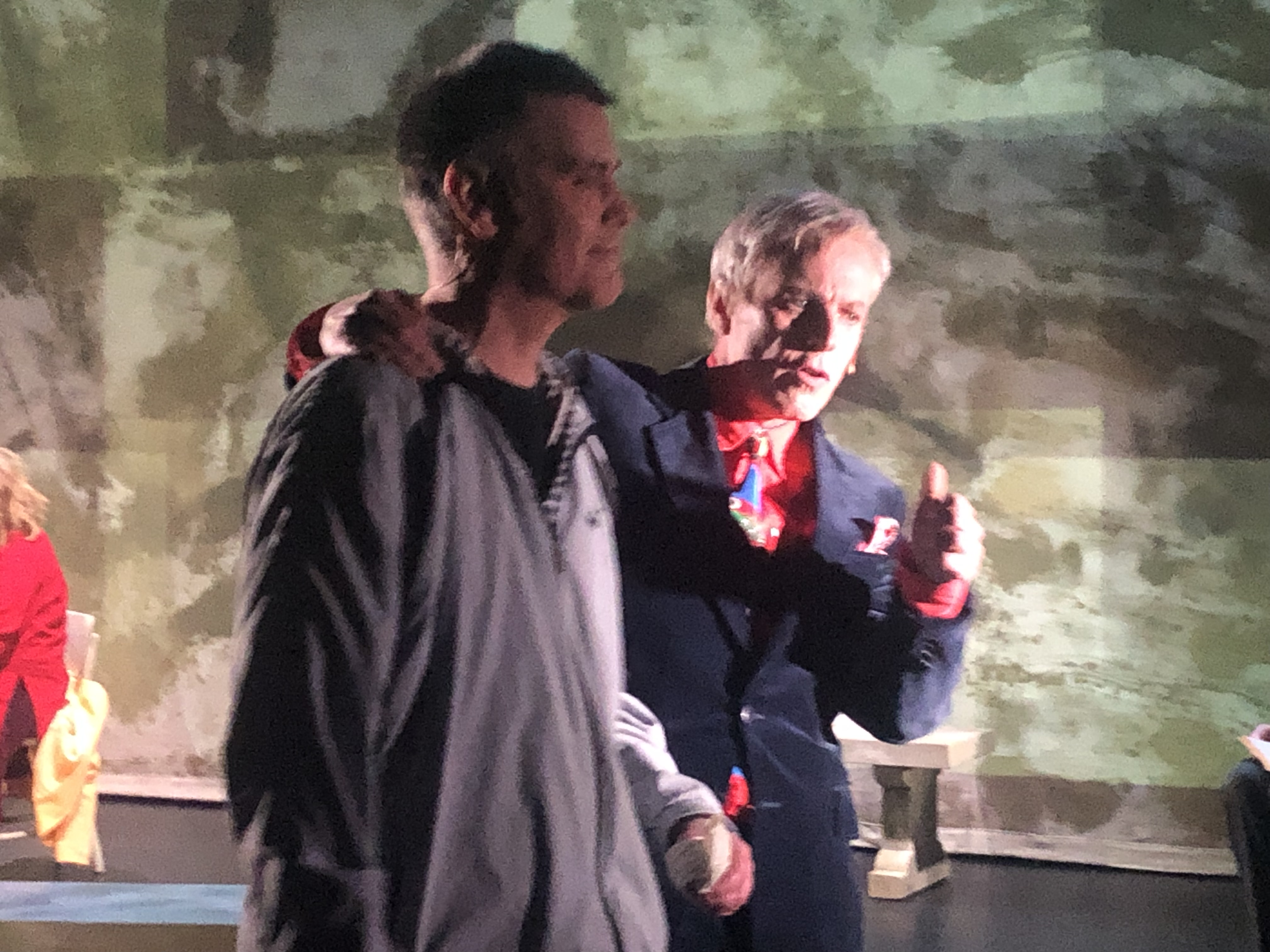 Stumpenensamblen på scenen.