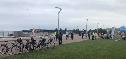 Ångestloppet, 209 metet längs gångvägen på Gröningen.