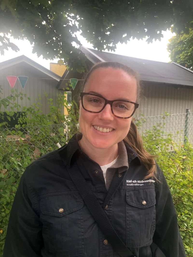 Sandra Feif, råd- och stödkoordinator för Helsingborgs stad