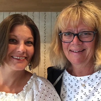 Maria Lejon och Karin Höjman