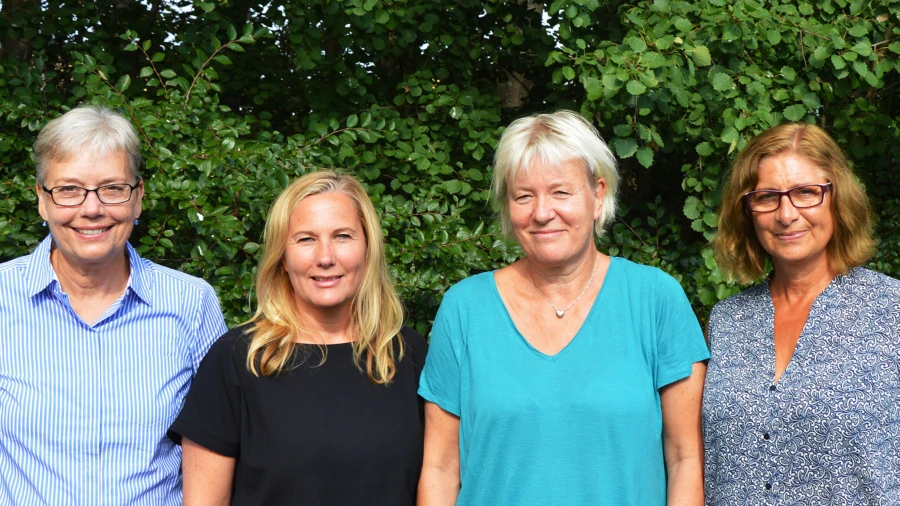 Hållbarhetsgruppen, Vikens förskolor. Mary Ståhl, Therese Wollerhag, Mariann Öhman, Elisabeth Zietara.