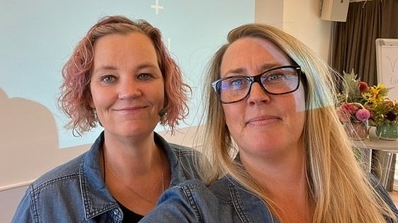 Anette Bergmasth och Eva Ringqvist