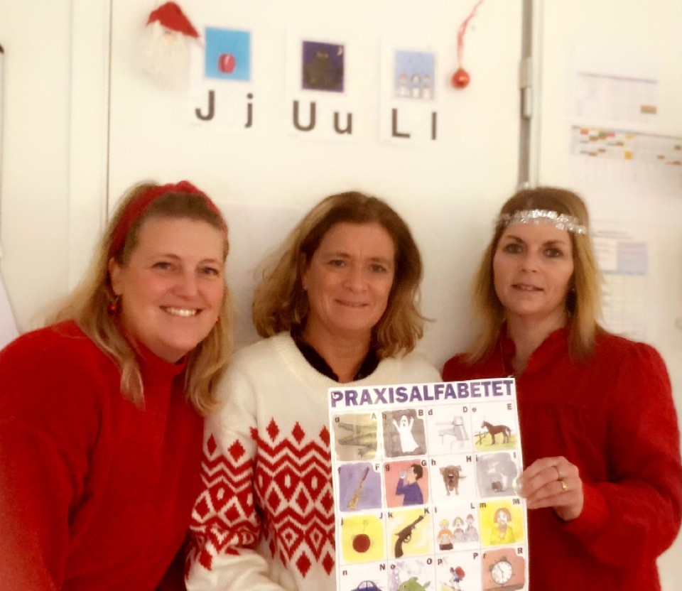 Sandra, Gunilla och Linda, Vindögatans förskola.