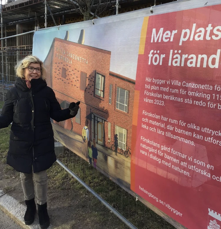 Jeanette Månsson, rektor, Villa Canzonetta förskola.