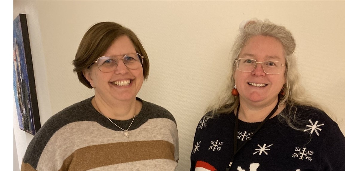 Porträtt. Susanna Kjellberg och Deborah Påhlsson.