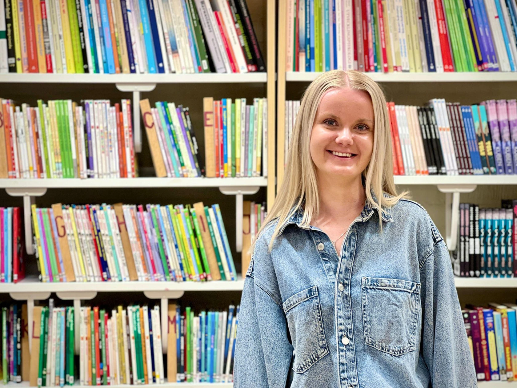 Porträttbild lärare Evelina Persson, Ringstorpsskolan.