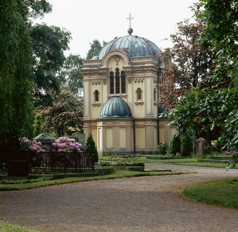 Banckska mausoleet som det ser ut idag.