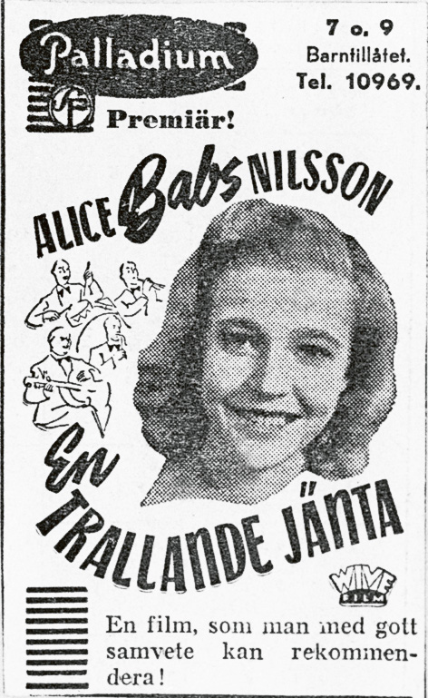 Annons från den 23 mars 1942
