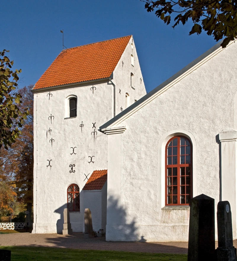 Ottarps kyrka. Foto: Sven-Olof Larsén