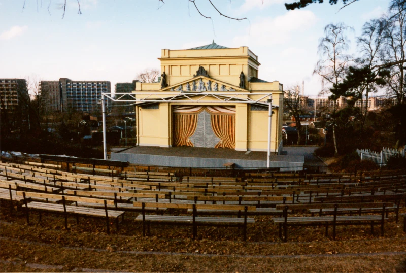 Sundspärlan, tidigare Folkets park, utescenen