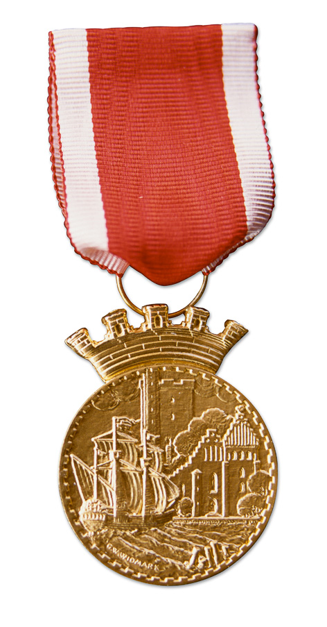 Helsingborgsmedaljen, är det finaste bland hederstecken till förtjänta helsingborgare