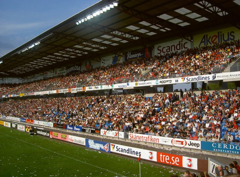 Olympia är välbesökt när HIF spelar