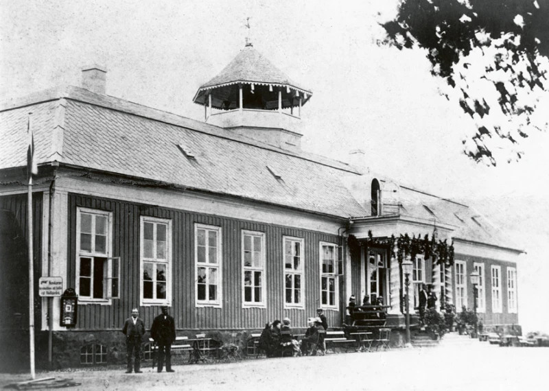 Det år 1879 nedbrunna hotellet