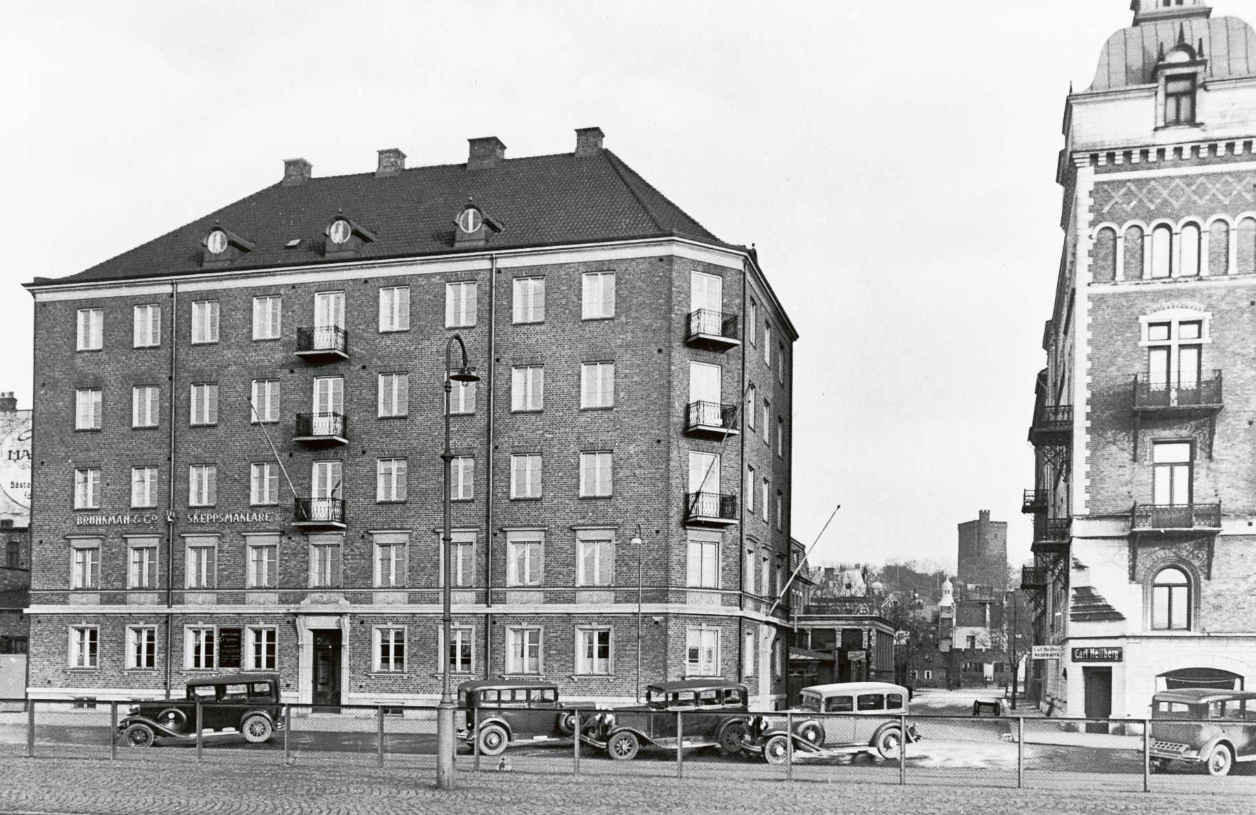 Sjömanshus. Det nya huset dit verksamheten flyttade 1929.