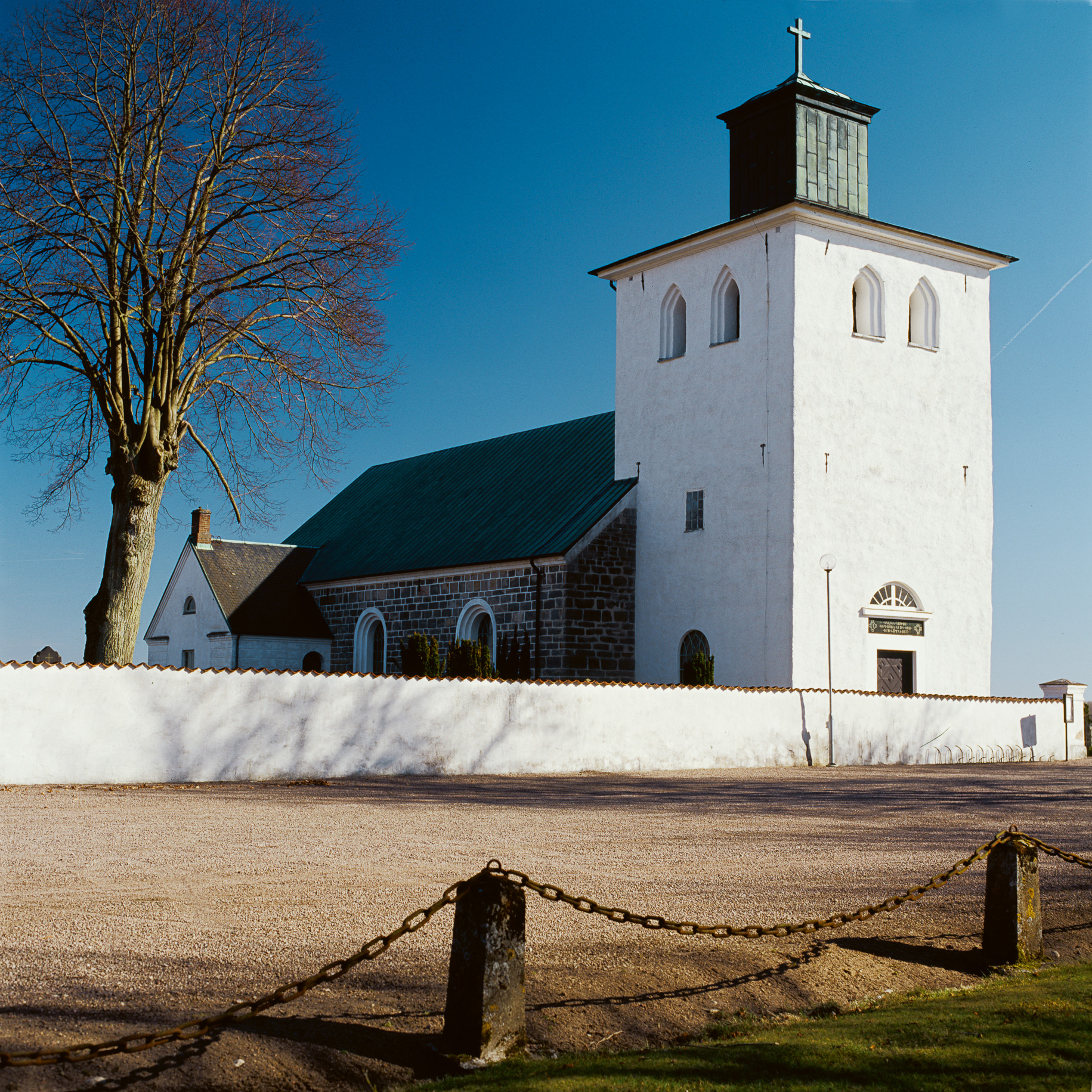 Välinge kyrka. Foto: Sven-Olof Larsén