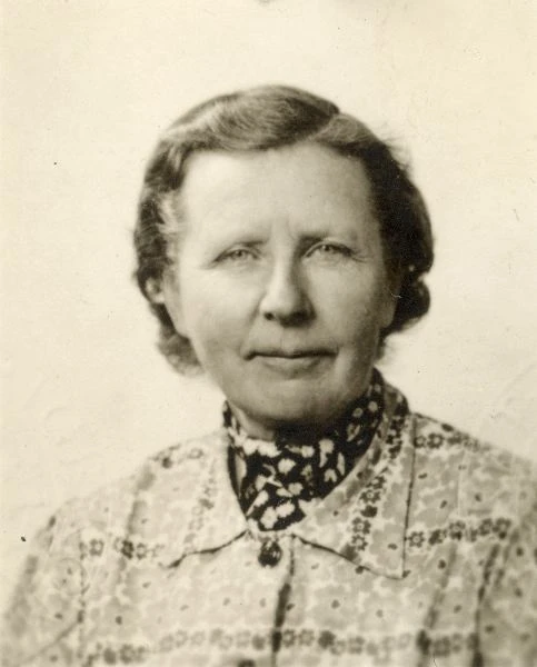 Martha Persson Henning på 1950-talet.