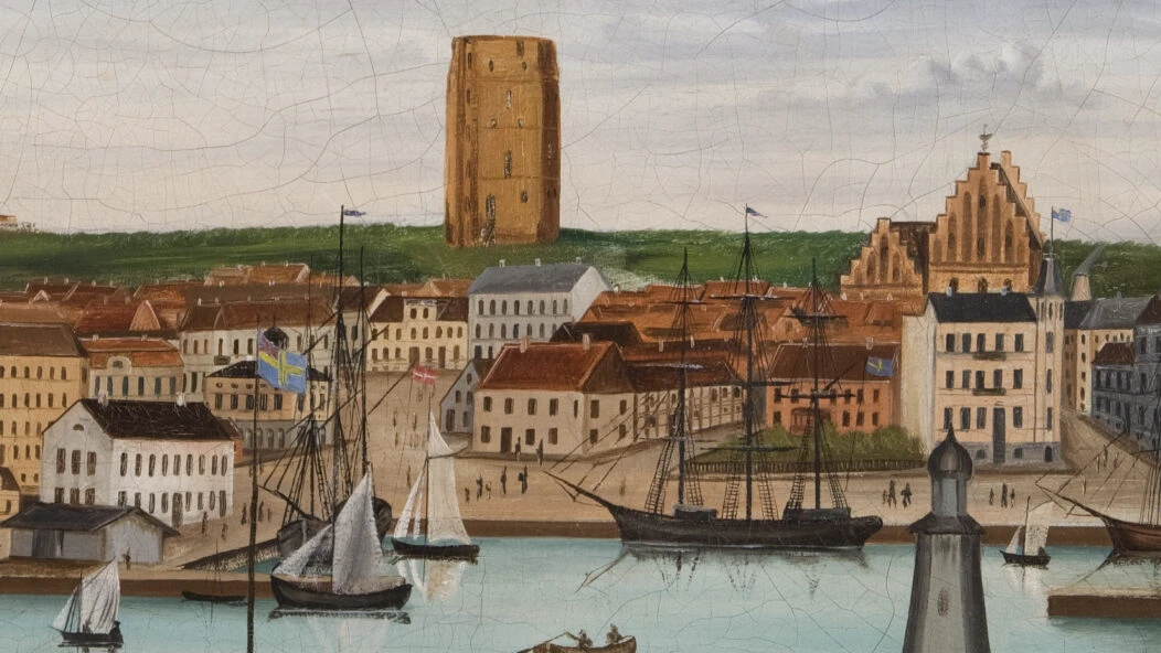 Oljemålning av Carl Nilsson