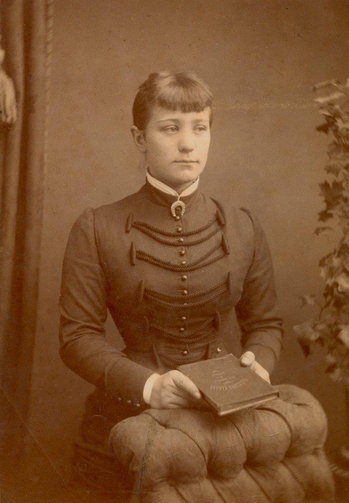 Porträtt av Edith Henckel. Fotograf: Carl Dahlqvist