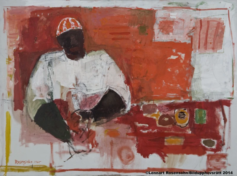 ”Slaktaren i Mogador”, Lennart Rosensohn, 1965. ©Lennart Rosensohn/Bildupphovsrätt 2014Helsingborgs museum.