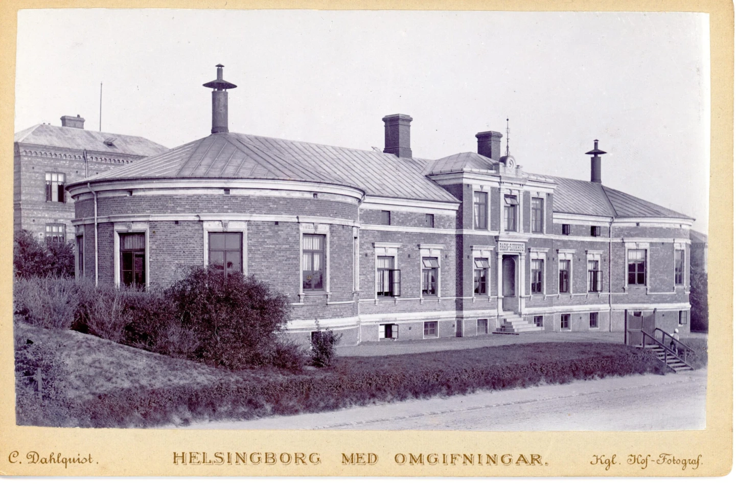 Barnsjukhuset vid tiden för sekelskiftet 1900. Fotograf: Carl Dahlquist. Helsingborgs museum.