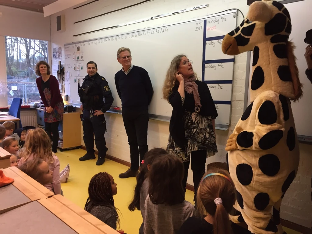 människor på en vinstceremoni