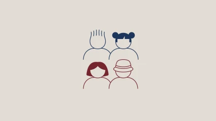 Piktogram: människor.