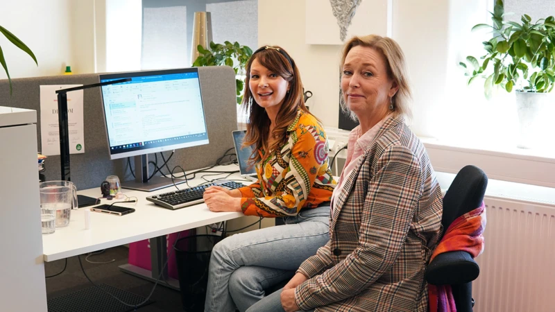 Aziza och Giths vardag består just nu till stor del av frågor kring coronaviruset.