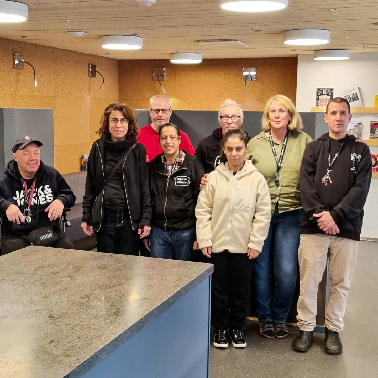 Grupp av människor från Dunkerlaget