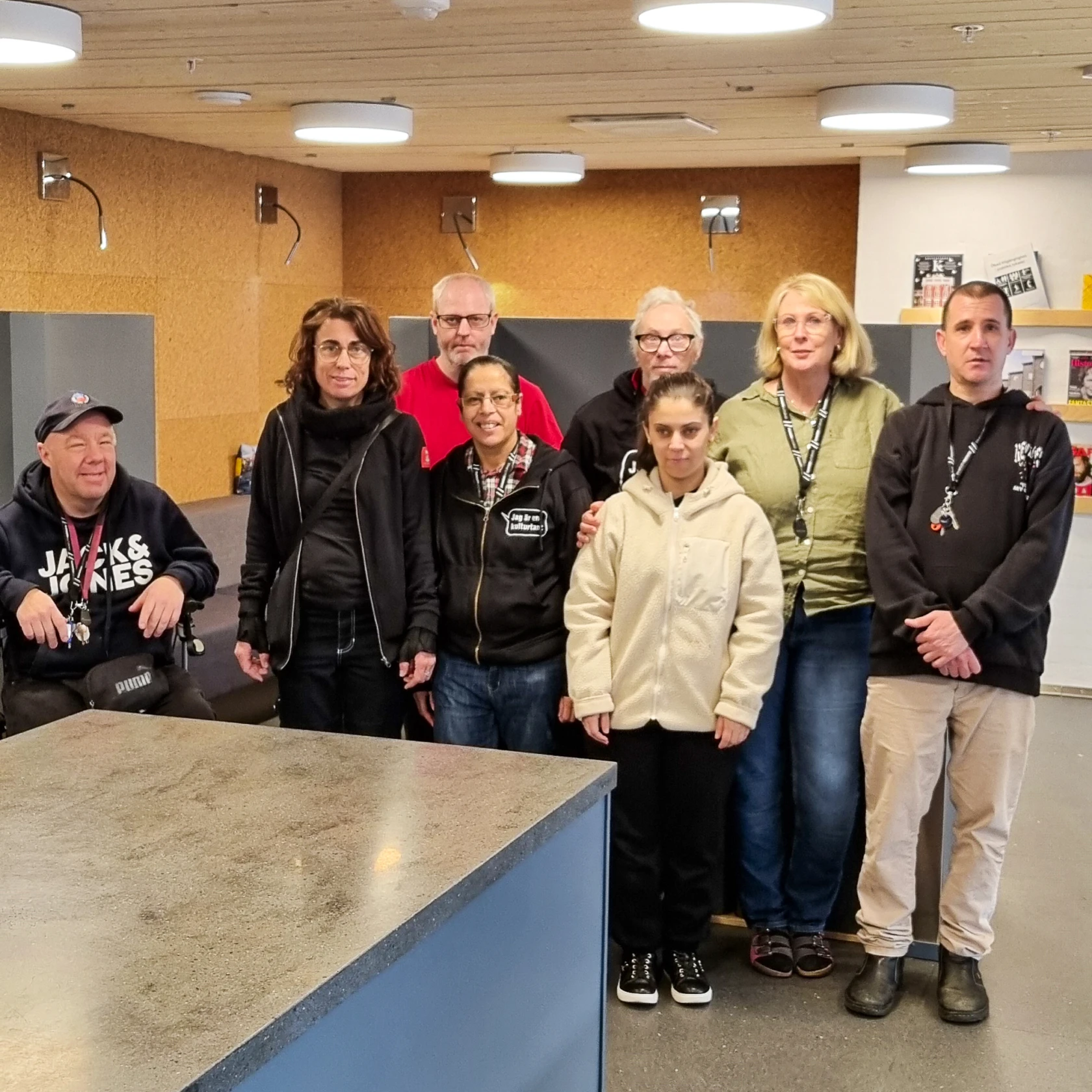 Grupp av människor från Dunkerlaget