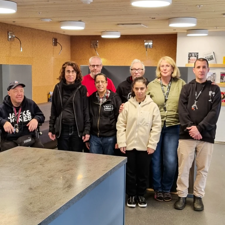 Grupp av människor från Dunkerlaget