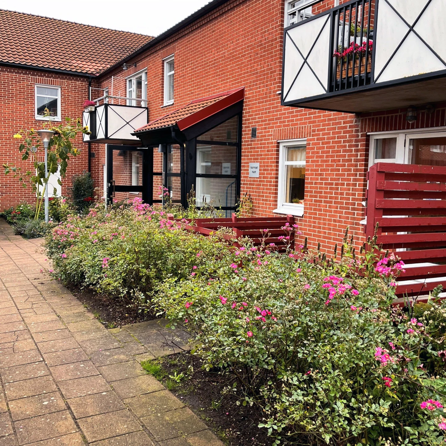 Entrén till Påarps träffpunkt