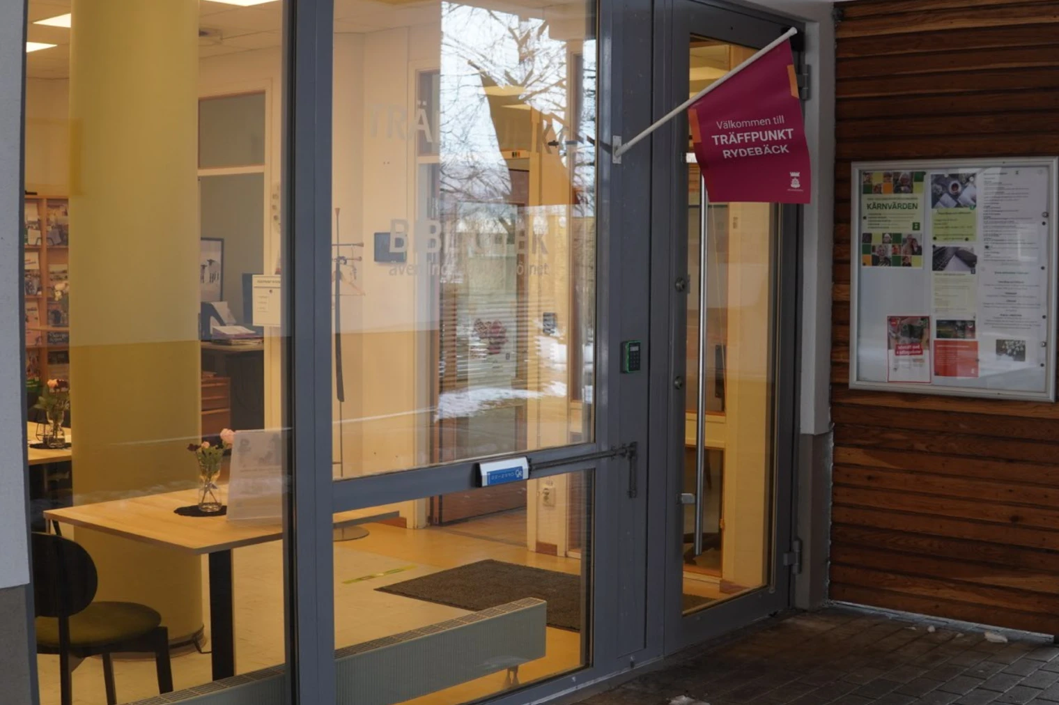 Entré till Träffpunkt Rydebäck