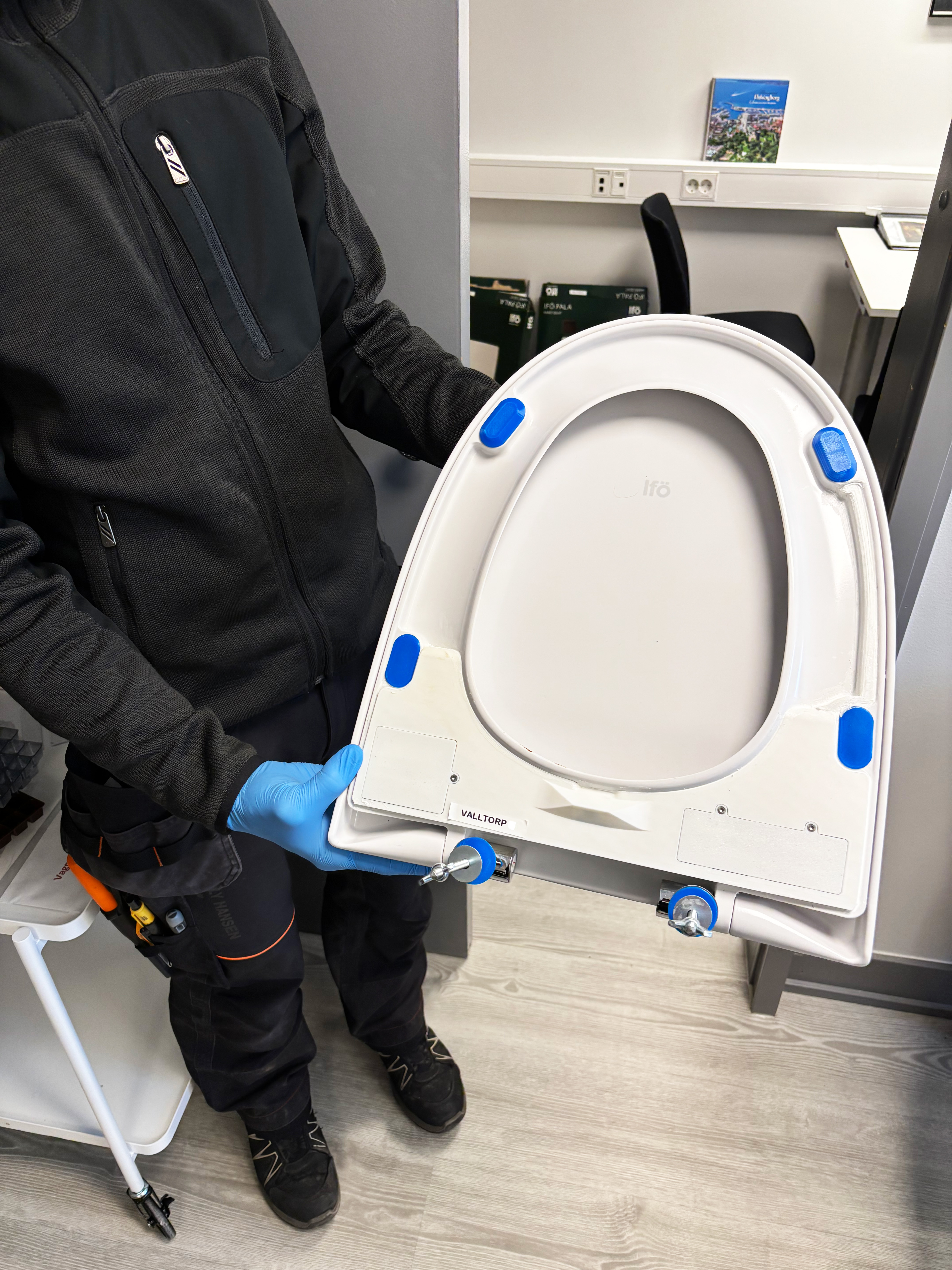 Toalettring med ZenSeat teknik 