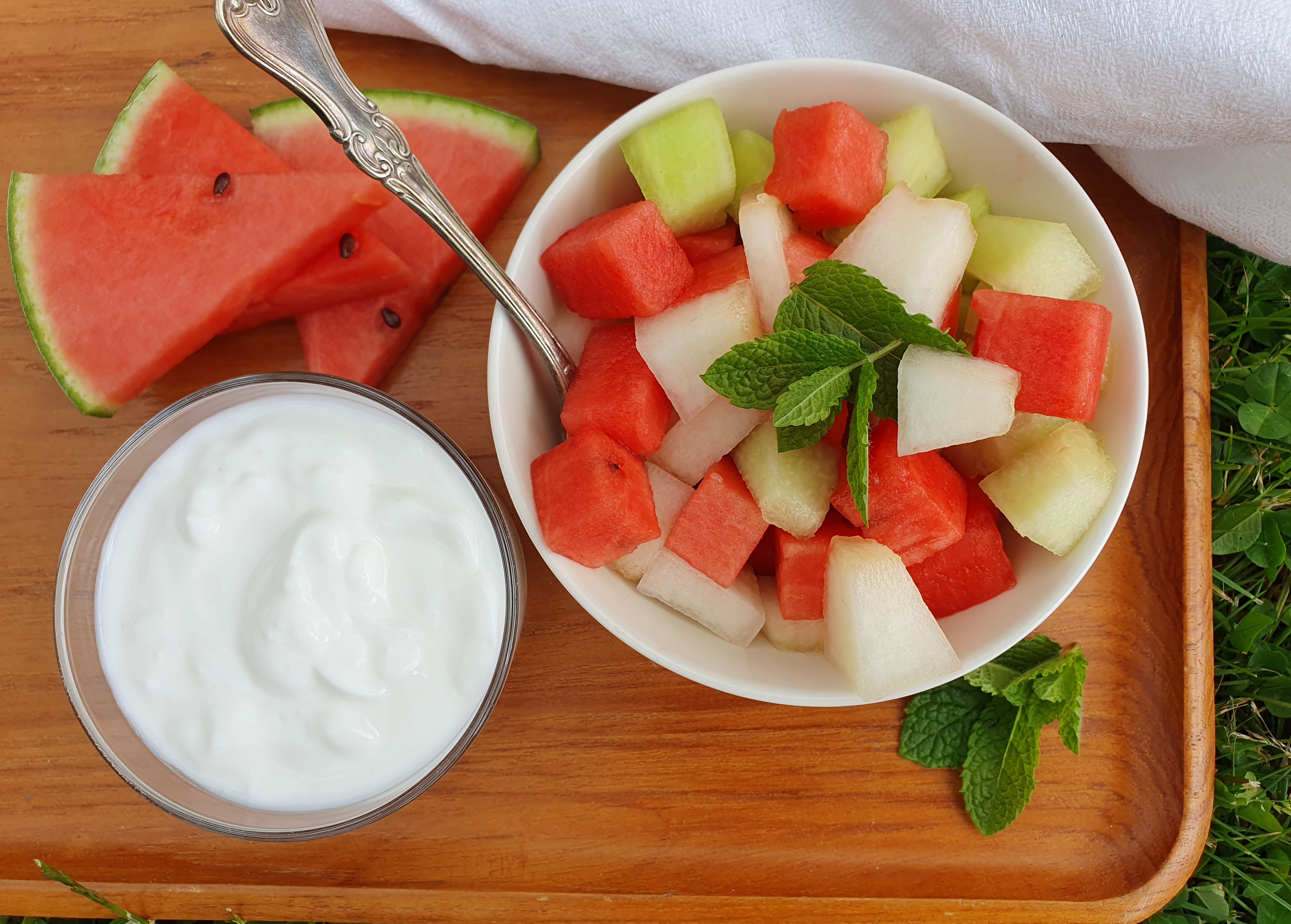 Melonsallad 
