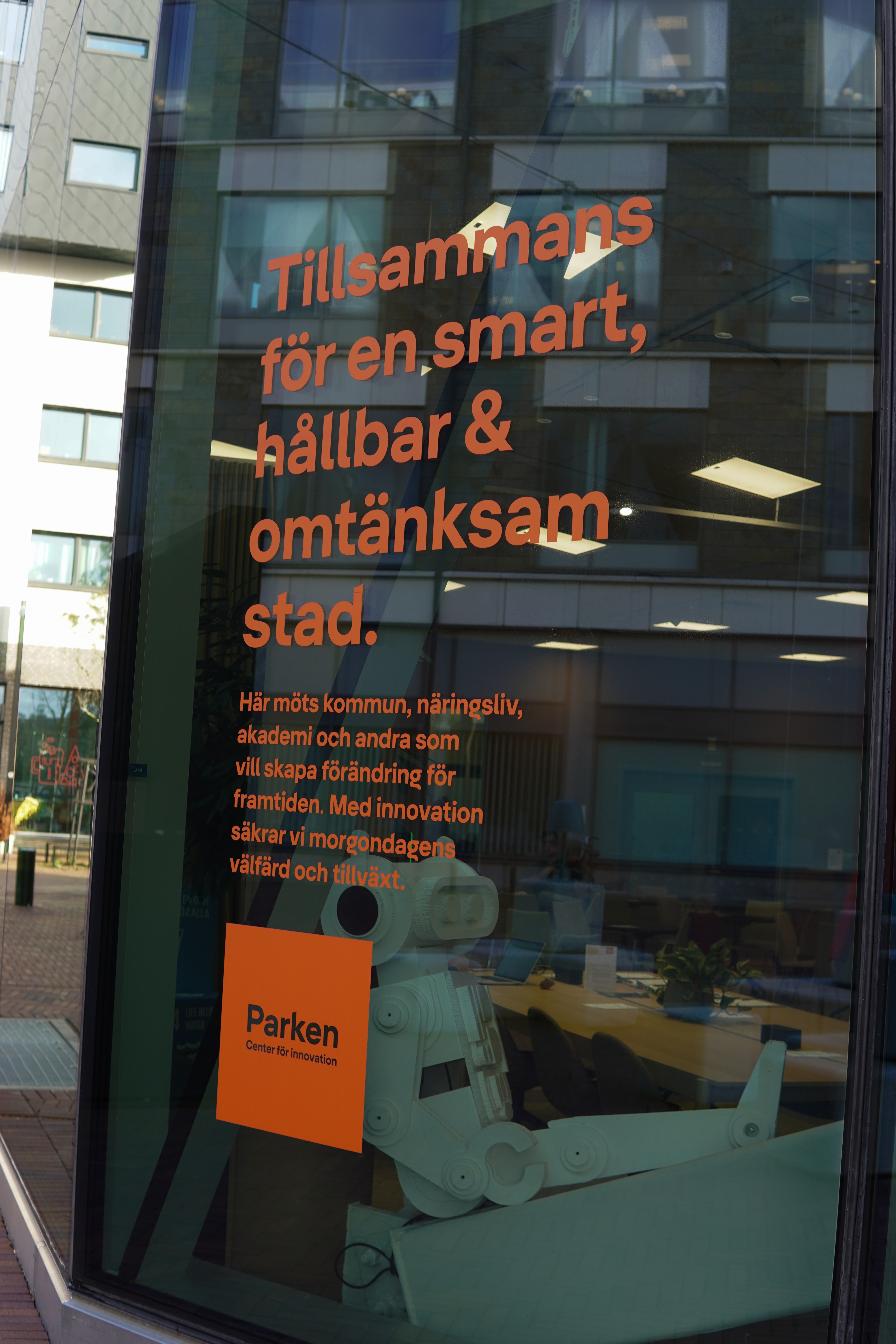 Parken är ett innovationscentrum i Helsingborg.