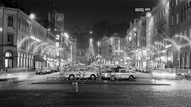 Stortorget i Helsingborg år 1966.