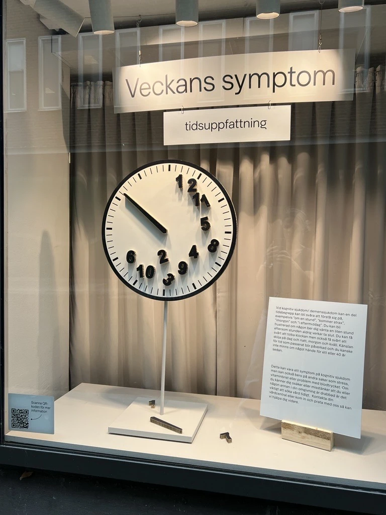 veckans symptom tidsuppfattning