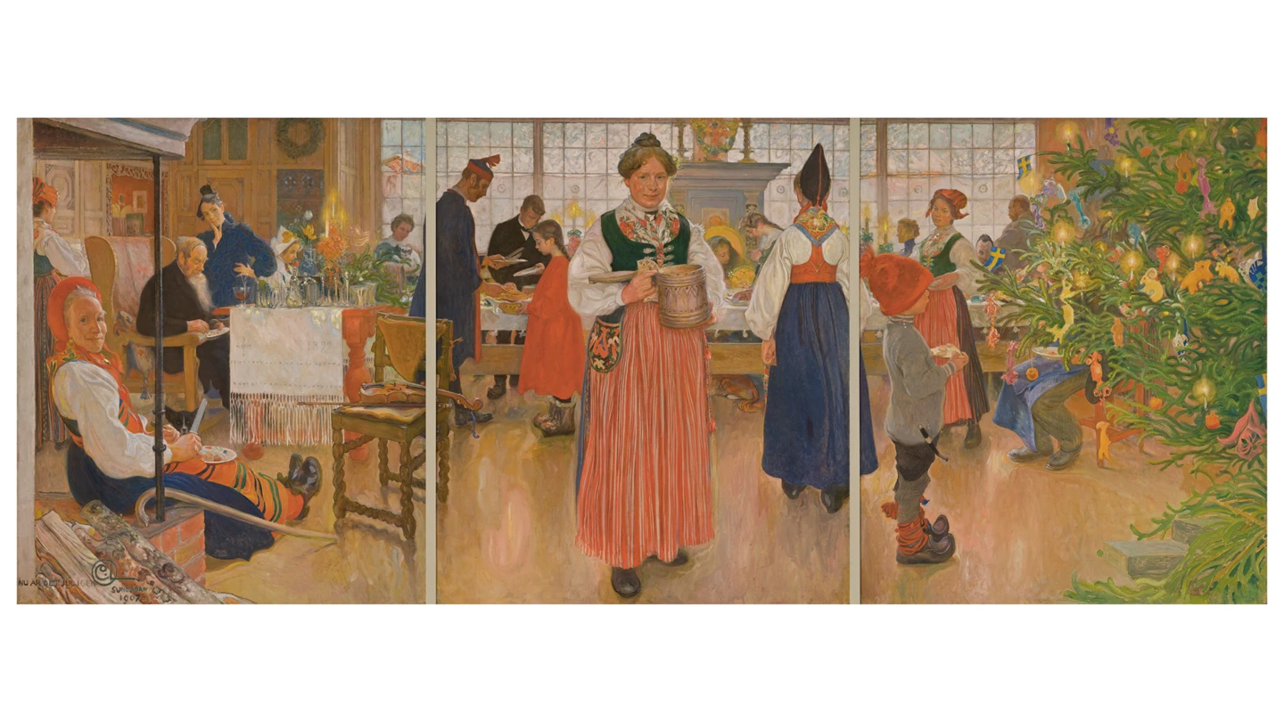 Nu är det jul igen – Carl Larsson