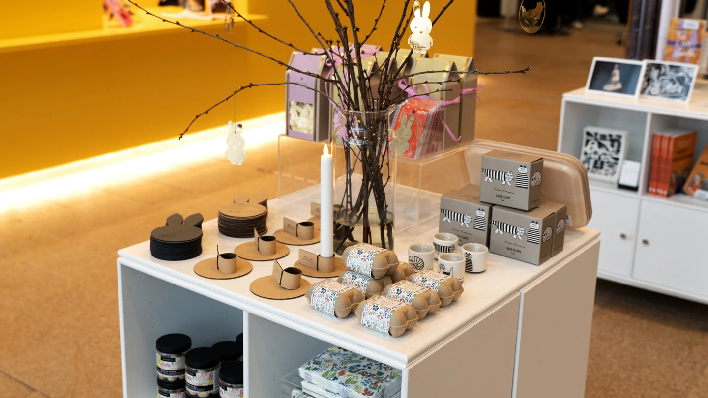 Blandade produkter i Dunkers shop