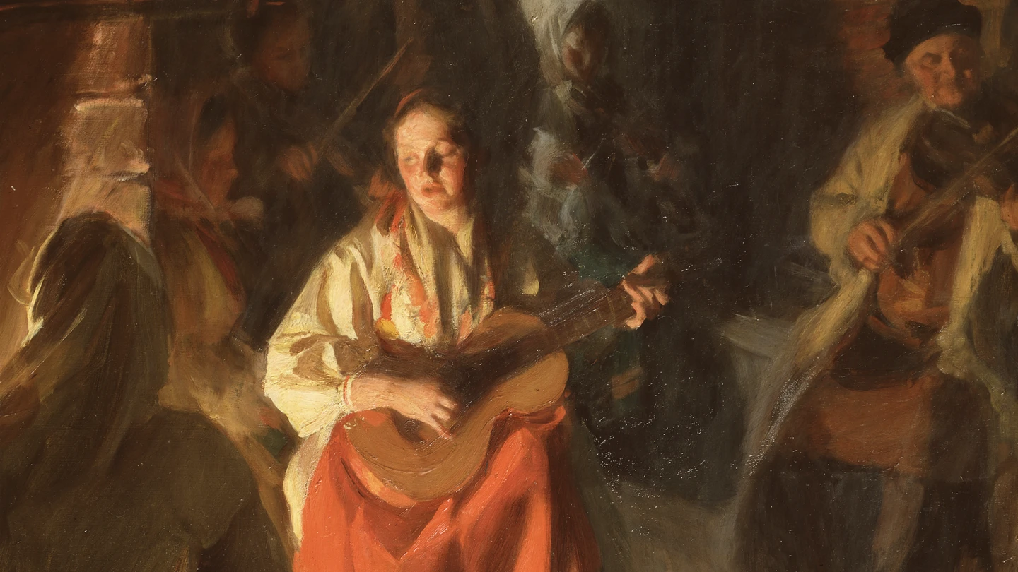 Musikalisk familj av Anders Zorn