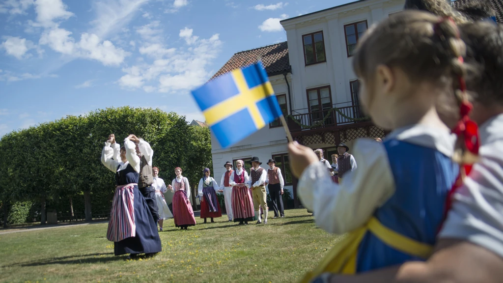 Nationaldagen på Fredriksdal