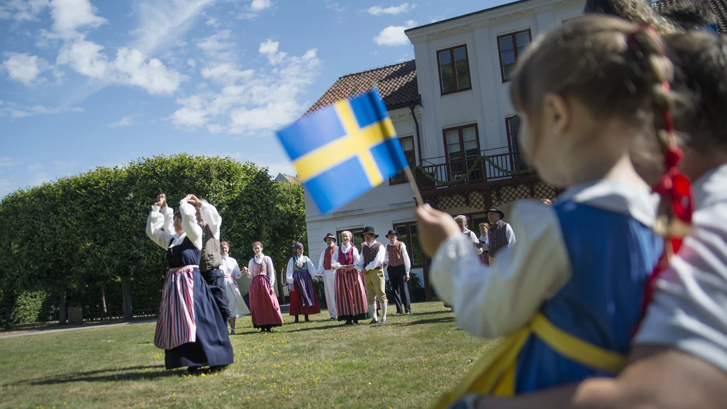 Nationaldagen på Fredriksdal