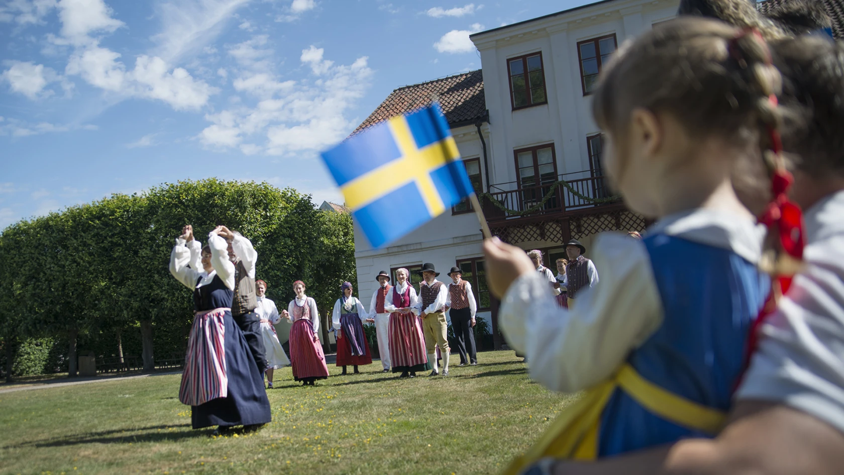 Nationaldagen på Fredriksdal